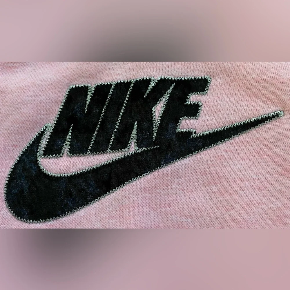 Nike Toddler Sz 2T‎ Pink Heather Velour Logo Sweatshirt